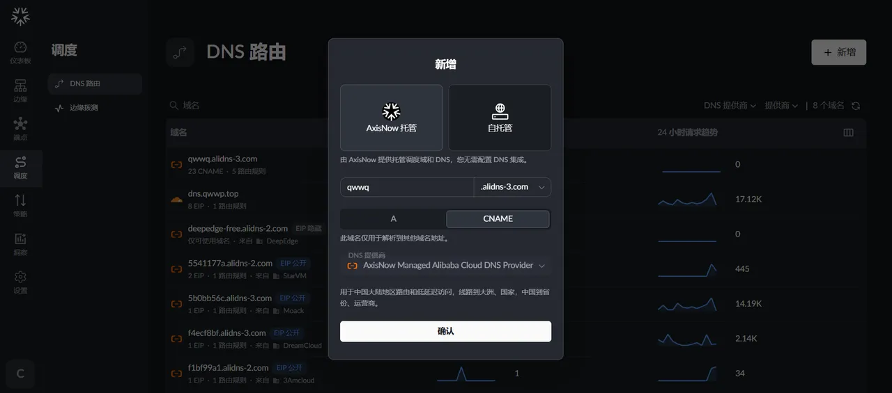 CF 优选域名路由